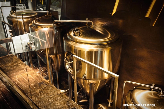 Birra di MicroCraft che fa attrezzatura