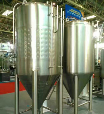 Conico rivestito facente domestico del tino di fermentazione della birra dei sistemi di Antivari birra/del pub grande
