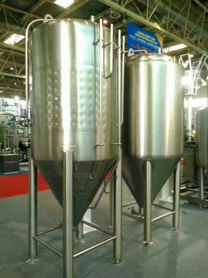 Conico rivestito facente domestico del tino di fermentazione della birra dei sistemi di Antivari birra/del pub grande