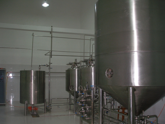 Produzione di attrezzature facente della birra dell'attrezzatura di SUS 304 una garanzia da 1 anno