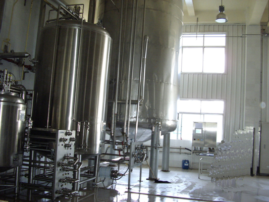 Produzione di attrezzature facente della birra dell'attrezzatura di SUS 304 una garanzia da 1 anno