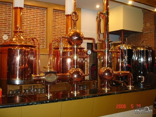certificazione facente chiavi in mano del CE del sistema della mini micro attrezzatura della fabbrica di birra 500L