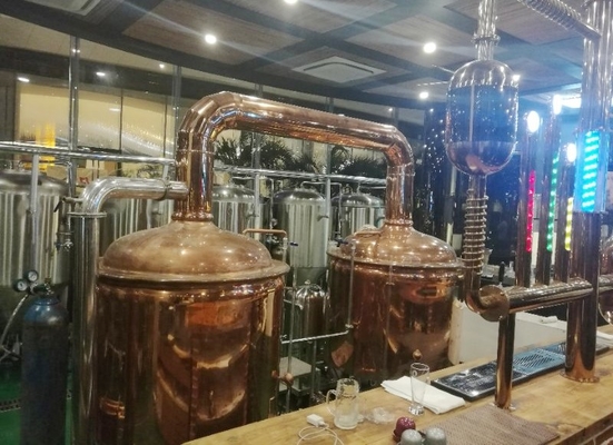 certificazione facente chiavi in mano del CE del sistema della mini micro attrezzatura della fabbrica di birra 500L