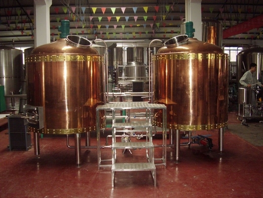 Micro piccola scala della macchina della fabbrica della birra dell'hotel che fa spessore del sistema 1000L 3mm