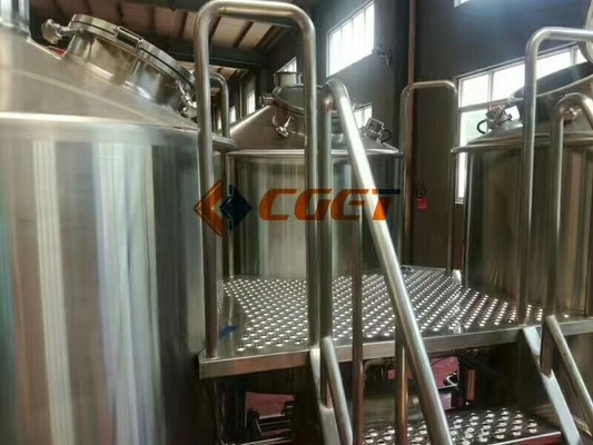 220V / birra dell'attrezzatura di microbirrificio 380V che rende a pianta i sistemi chiavi in mano di Brewpub