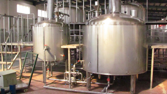 Acciaio inossidabile del fermentatore di 5 barilotti che fa attrezzatura per Brewpub antiruggine