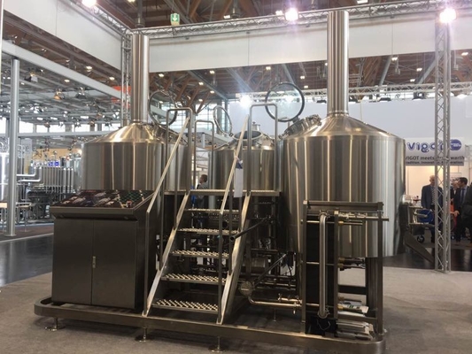 Larga scala 7Bbl di SUS 304 che fa il sistema di controllo automatico dei semi dell'attrezzatura