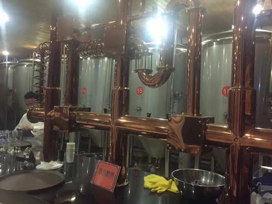 birra del mestiere di 380V 50Hz che fa il sistema domestico di microbirrificio dell'attrezzatura 3 anni di garanzia