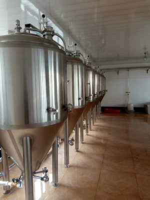 Birra industriale di controllo di fermentazione che fa attrezzatura per la stanza del laboratorio