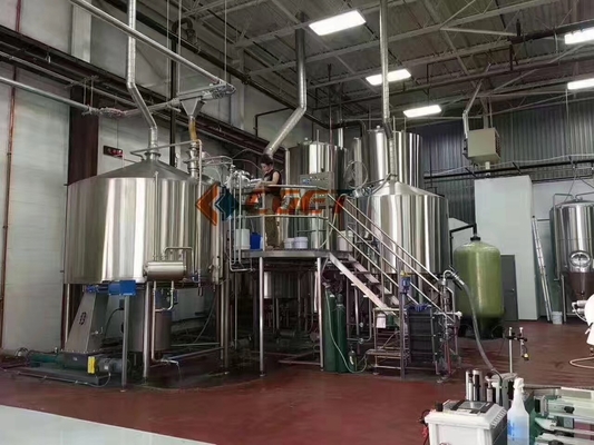 Birra industriale della larga scala che fa tensione regolabile dell'attrezzatura 3000l 5000l