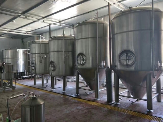Birra industriale della larga scala che fa tensione regolabile dell'attrezzatura 3000l 5000l