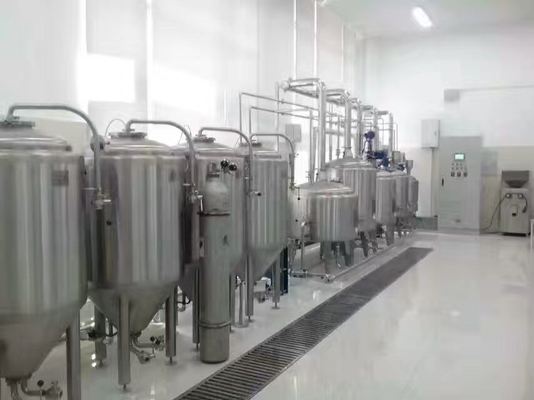 attrezzatura della fabbrica di birra della bevanda del malto 100L piccola per la fabbrica di birra pilota, fabbrica di birra difficile