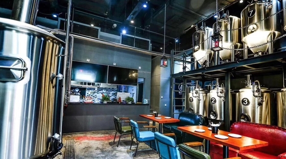 Macchina automatica di microbirrificio 500L dei semi piccola per Brewpub o il ristorante