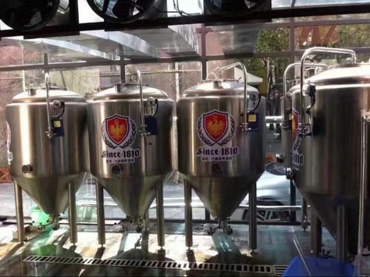 Elabori il materiale domestico 304/316 dell'acciaio inossidabile dell'attrezzatura di microbirrificio della birra