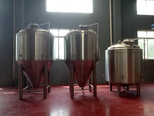 Elabori il materiale domestico 304/316 dell'acciaio inossidabile dell'attrezzatura di microbirrificio della birra