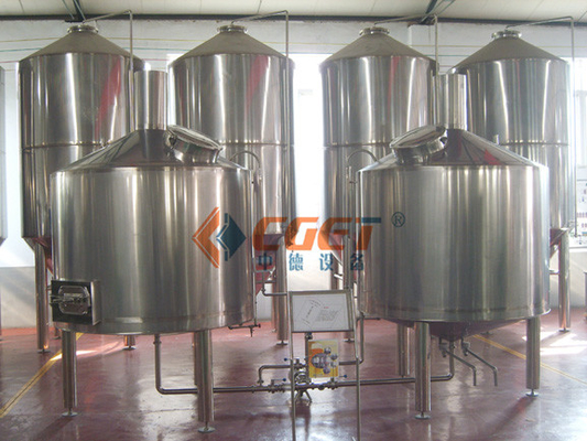 Acciaio inossidabile dell'attrezzatura professionale di microbirrificio che fa i tini 1000L