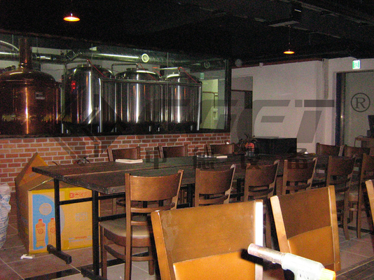rame rosso di 100l 500l 1000l che fa l'attrezzatura del  , mini birra che fa sistema