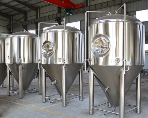 220V / fermentatore conico facente domestico dell'attrezzatura ss dell'acciaio inossidabile 380V