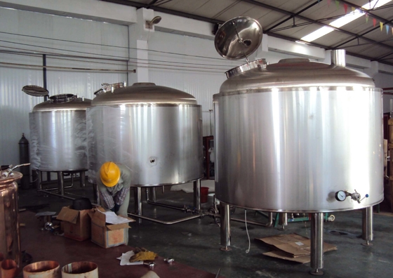 220V / fermentatore conico facente domestico dell'attrezzatura ss dell'acciaio inossidabile 380V