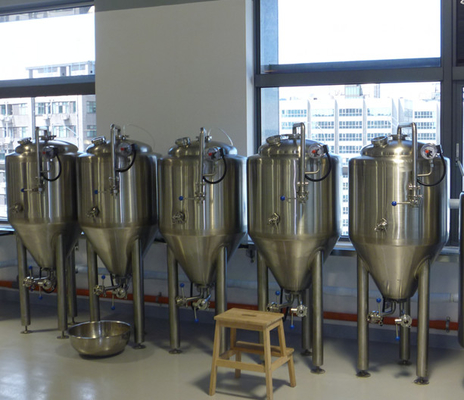 Acciaio inossidabile della fabbrica di birra di 20 barilotti che fa spessore del riscaldamento di vapore dell'attrezzatura 3Mm
