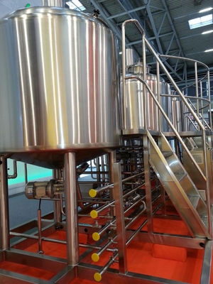 Acciaio inossidabile della fabbrica di birra di 20 barilotti che fa spessore del riscaldamento di vapore dell'attrezzatura 3Mm