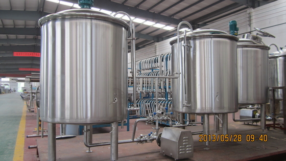 acciaio inossidabile della birra del mestiere 500L che fa il sistema di passata della nave dell'attrezzatura due
