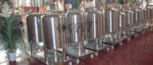 Linea di produzione della fabbrica di birra del sistema di schiarimento di CIP tipo determinato elettrico per birra