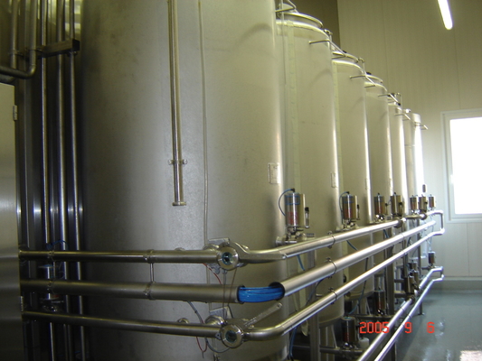 Linea di produzione della fabbrica di birra del sistema di schiarimento di CIP tipo determinato elettrico per birra