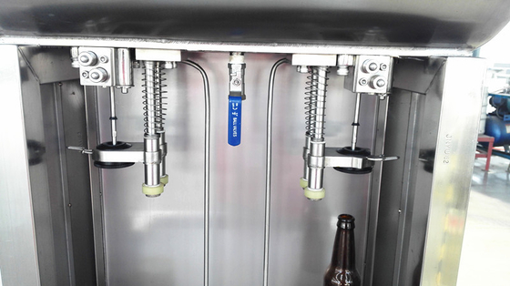 imbottigliatrice di vetro automatica di 50Hz SUS304 per birra/bevanda