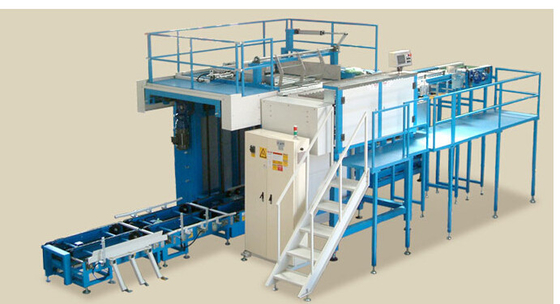 50Hz elettrico linea di produzione dell'imballaggio di 3 fasi, bottiglia può macchina del depalettizzatore