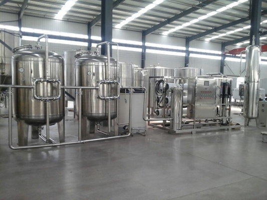 Linea di produzione automatica dell'imballaggio singolo pretrattamento dell'acqua di osmosi inversa del grado