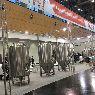 Pro birra dell'acciaio inossidabile che fa le gambe del tino di fermentazione quattro dell'attrezzatura 10BBL