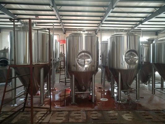 carro armato rivestito di fermentatio della micro fabbrica di birra 3000l per il unitank del carro armato dell'acciaio inossidabile 304 della birra del mestiere con la pietra di carbonatazione