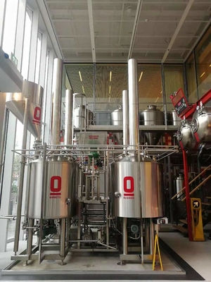 birra automatica del mestiere 500L che fa attrezzatura elettrica o la caldaia a vapore