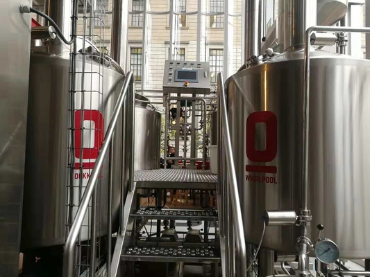 birra automatica del mestiere 500L che fa attrezzatura elettrica o la caldaia a vapore