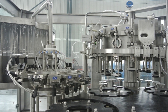 3 in 1 imbottigliatrice di vetro Sus304 per la bevanda gassosa fabbrica di birra del mestiere