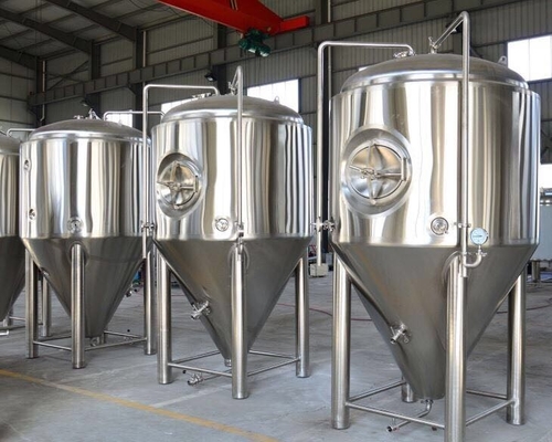 acciaio inossidabile 5bbl che fa il tipo verticale superficie lucidata dell'attrezzatura