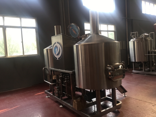 acciaio inossidabile 5bbl che fa il tipo verticale superficie lucidata dell'attrezzatura
