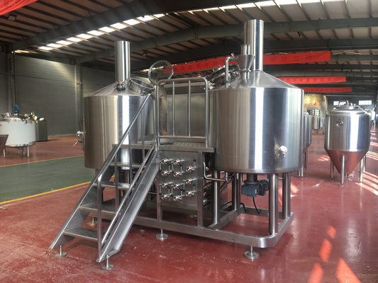 acciaio inossidabile 5bbl che fa il tipo verticale superficie lucidata dell'attrezzatura