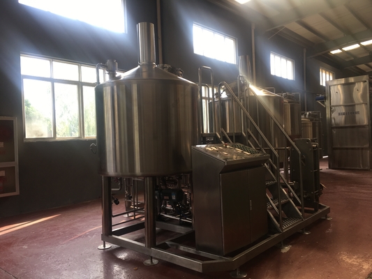 acciaio inossidabile della fabbrica di birra del riscaldamento del diretto-fuoco dell'attrezzatura della fabbrica di birra della fabbrica di birra 1000l che fa attrezzatura