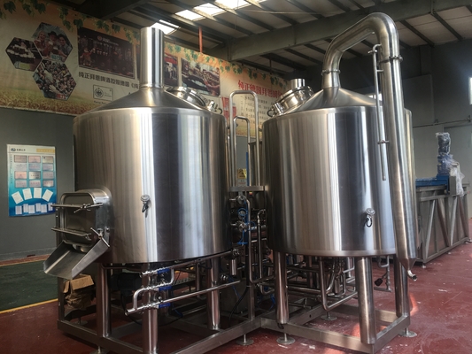 acciaio inossidabile della fabbrica di birra del riscaldamento del diretto-fuoco dell'attrezzatura della fabbrica di birra della fabbrica di birra 1000l che fa attrezzatura