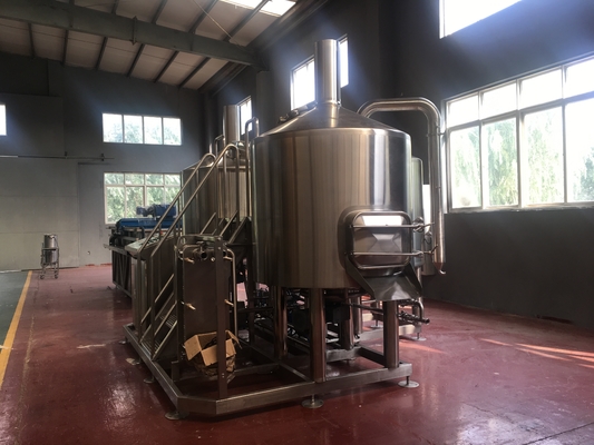 acciaio inossidabile della fabbrica di birra del riscaldamento del diretto-fuoco dell'attrezzatura della fabbrica di birra della fabbrica di birra 1000l che fa attrezzatura