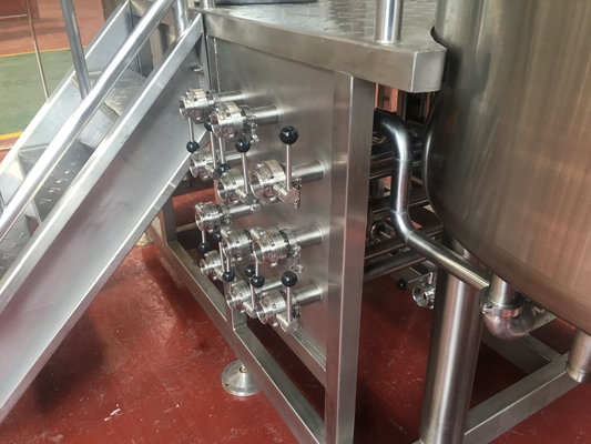 larga scala 10Bbl che fa attrezzatura con il riscaldamento di vapore del tino di fermentazione