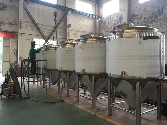 birra della larga scala 5000L che fa il tipo verticale superficie lucidata dell'attrezzatura