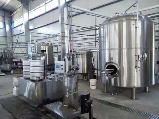 grande birra 200Hl che fa il sistema della fabbrica di birra dell'attrezzatura ss per la birra del grano