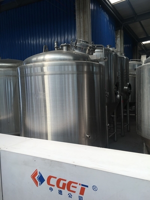 grande tino di fermentazione della scala degli impianti per la fermentazione industriali della birra 50T