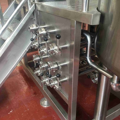 Cuocia a vapore la birra chiavi in mano dell'attrezzatura della fabbrica di birra che fa il fermentatore 15bbl 20bbl 50bbl