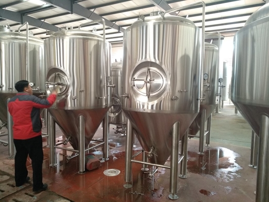 Birra facente conica del sistema del tino di fermentazione conico che fa attrezzatura