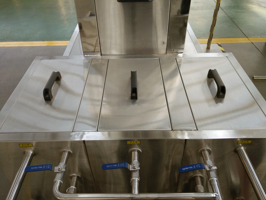 Le teste di alto potere due che imballano la linea di produzione imbarilano il riempitore 0Ml - 1000Ml della rondella