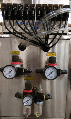 Touch screen automatico 2L - 60L delle teste della lavatrice due del barile di birra del Sus 304